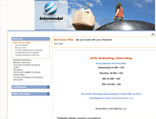 Tablet Screenshot of intermodal.com.co