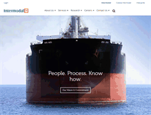 Tablet Screenshot of intermodal.gr
