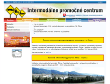 Tablet Screenshot of intermodal.sk